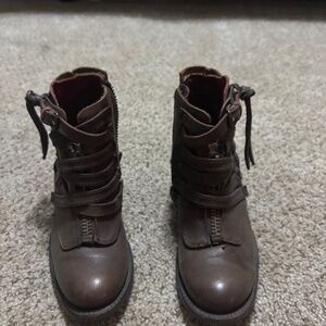 NEW FREEBIRD BOOTS - LIMERICK - SIZE 5 - BROWN